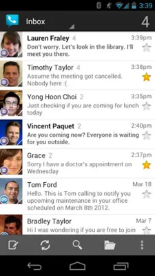 Google Voice android App screenshot 7